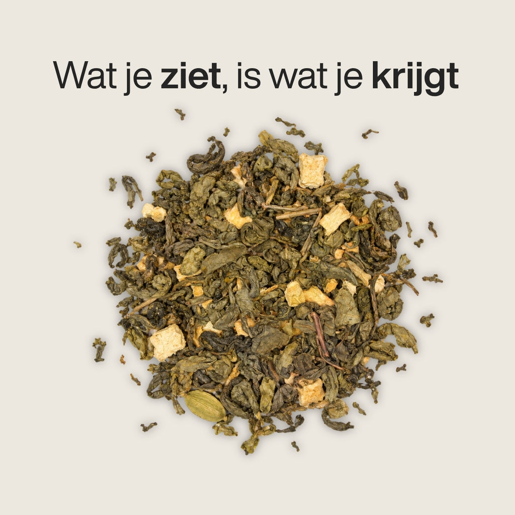 Gember met Groene Thee | Licht, fris & mild