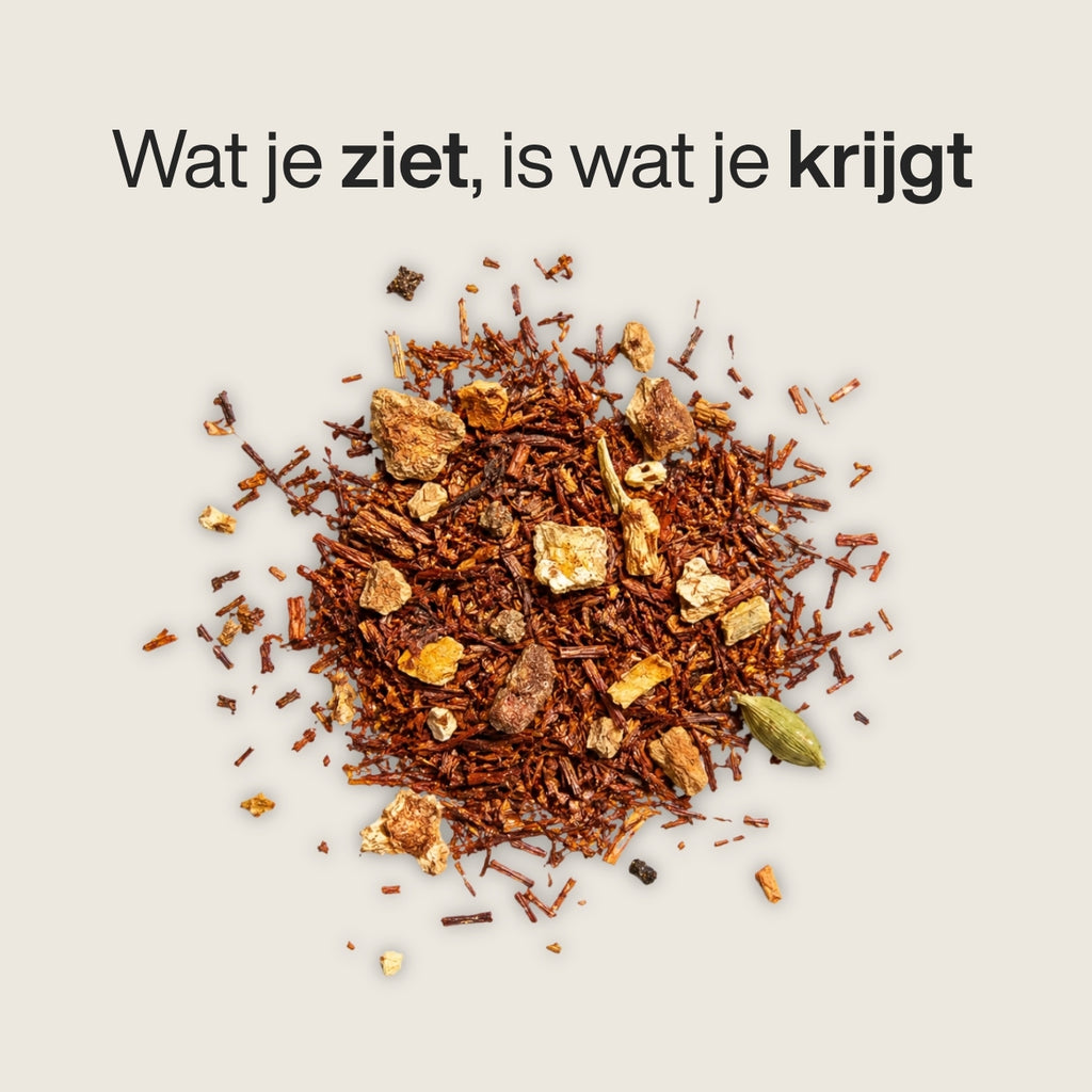 Gember Rooibos Blend | Cafeïnevrij voor de avond
