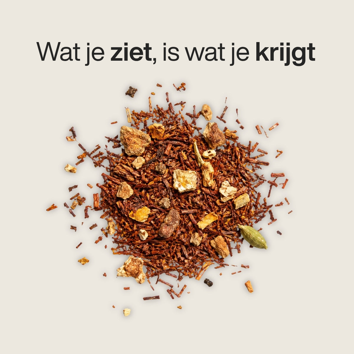 Gember Rooibos Blend | Cafeïnevrij voor de avond