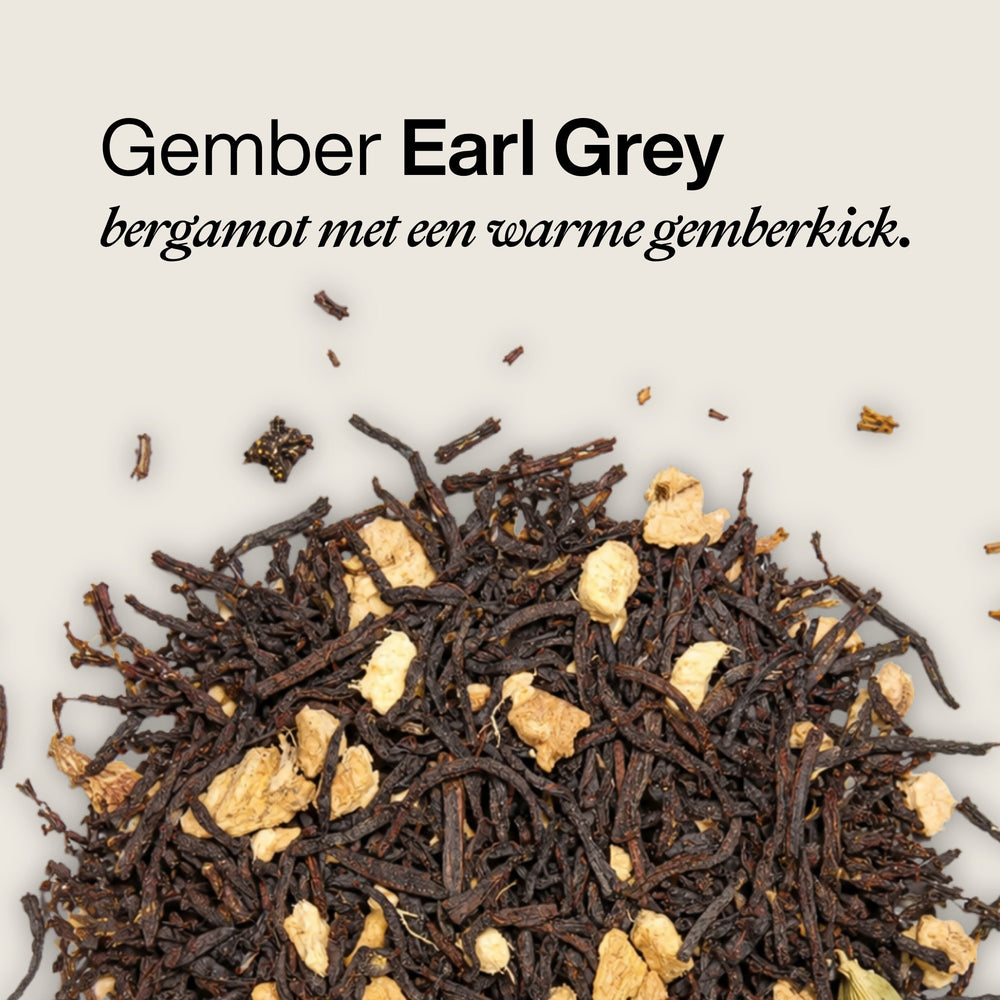 Gember Earl Grey | Bergamot met een gemberkick