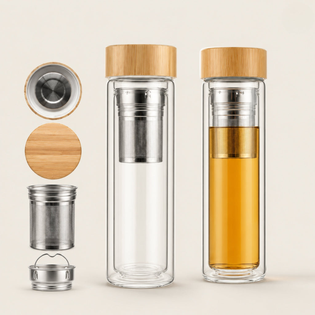 Fles met theefilter | Met gemak verse thee zetten