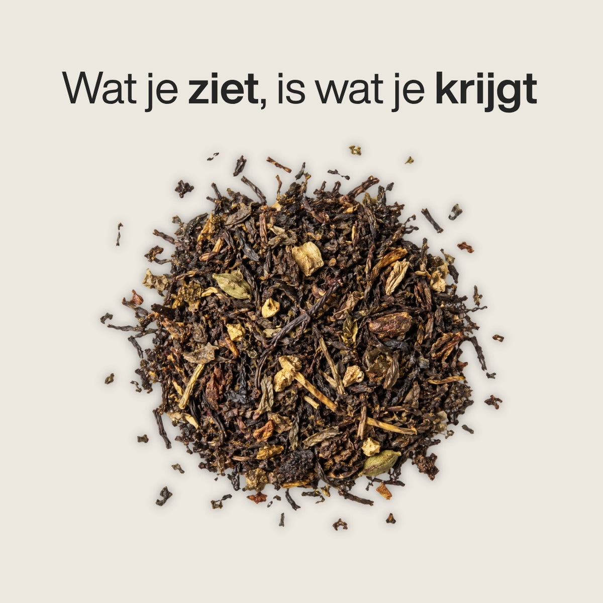 Gember met Zwarte Thee | Krachtig & energiek