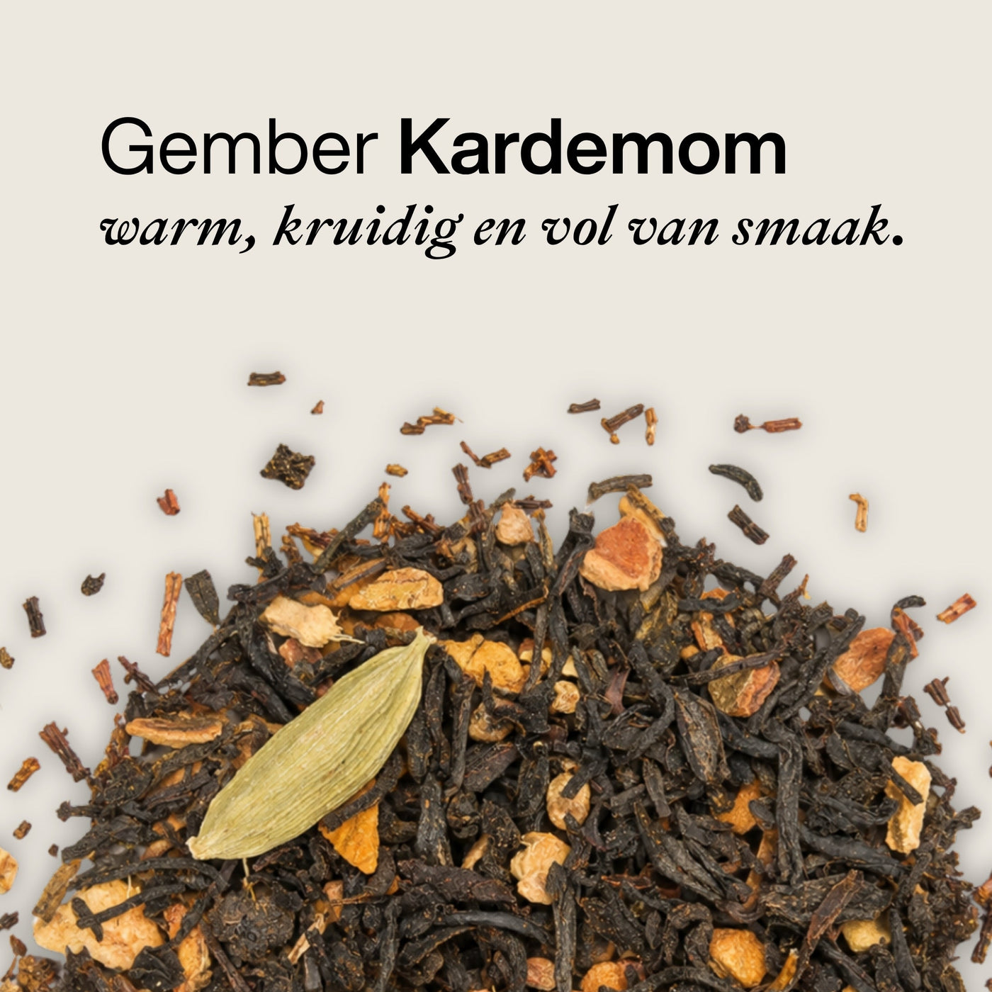 Gember Kardemom | Warm, kruidig en vol van smaak