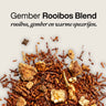 Gember Rooibos Blend | Cafeïnevrij voor de avond