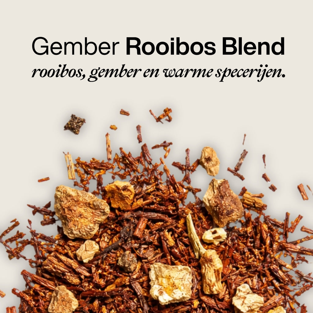 Gember Rooibos Blend | Cafeïnevrij voor de avond